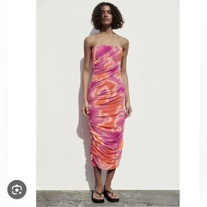 Never worn Zara tulle dress